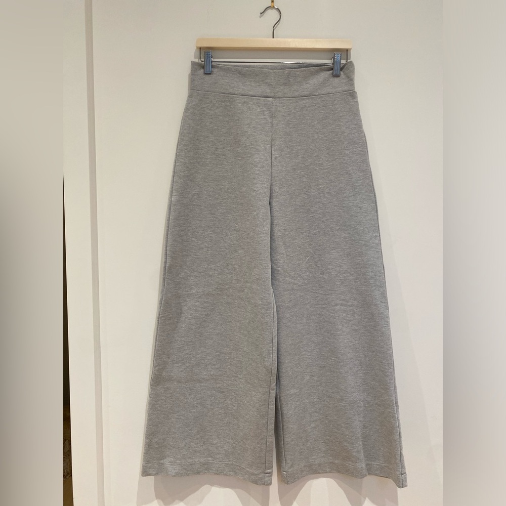 Meg stretchy cropped wide leg pants